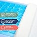 Perfect Cloud Dual Option Cooling Gel Pods Memory Foam Bed Pillow for Sleeping - 5.5-inch Breathable Medium-Loft (Standard)
