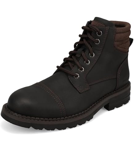 NWT DOCKERS Mens Black Lightweight Rawls Round Toe Lace-Up Boots Shoes 12 M NWT DOCKERS Mens Black Lightweight Rawls Round Toe Lace-Up  main image 4