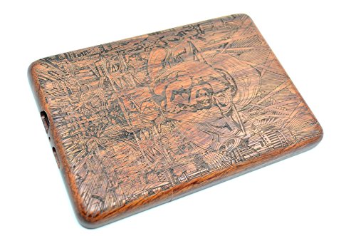 VolksRose Amazon Kindle Paperwhite Wooden Case - Rosewood Adam and Eve - Premium Quality Natural Bamboo / Wood Cover for All Kindle Paper White Versions - Thumbnail 6
