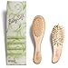 Baby Hair Brushes, Set of 2 | 100% Natural Wood Handles with Super Soft Bristles for Gently Brushing Baby's Hair, Massaging Tender Scalp & Reducing Cradle Cap | Gift Boxed by Babysoft by Enzel