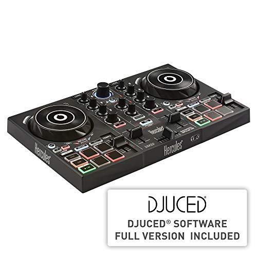 Hercules DJControl Inpulse 200 | Portable USB DJ Controller with Beatmatch Guide, DJ Academy and full DJ software DJUCED included Hercules DJControl Inpulse 200 | Portable USB DJ Controller with Beatmatch Guide, DJ Academy and full DJ software DJUCED included