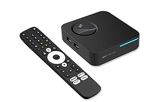 RockTek GX1 4K UHD Streaming Media Player – Dolby Vision & Dolby Atmos – Voice Remote – Chromecast Built-in – Compatible with