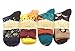 Field4U Women's 4 Pairs Famous Collection Painting Crew Socks - 4 Painting , One Size