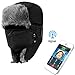 Oenbopo Winter Fur Trooper Bluetooth Hat Unisex Soft Thicken Ski Snow Hat Wireless Hands-free Bluetooth Smart Cap Headset Speaker Mic Neck Ear Face Warmer for iPhone Samsung HTC LG