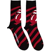 Rock Off officially licensed products The Rolling Stones Stripes Ankle Socks Size One Size