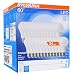 SYLVANIA General Lighting 74766 Sylvania 60W Equivalent, LED Light Bulb, A19 Lamp, Efficient 8.5W, Bright White 5000K, 24 Pack, Daylight, 24 Count