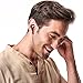 BlitzWolf Wired Earphones with Mic in Ear Buds with Volume Control Noise Isolating Headphones Dual Dynamic Driver Bass 3.5mm Stereo Sound for Phone - PC More Red