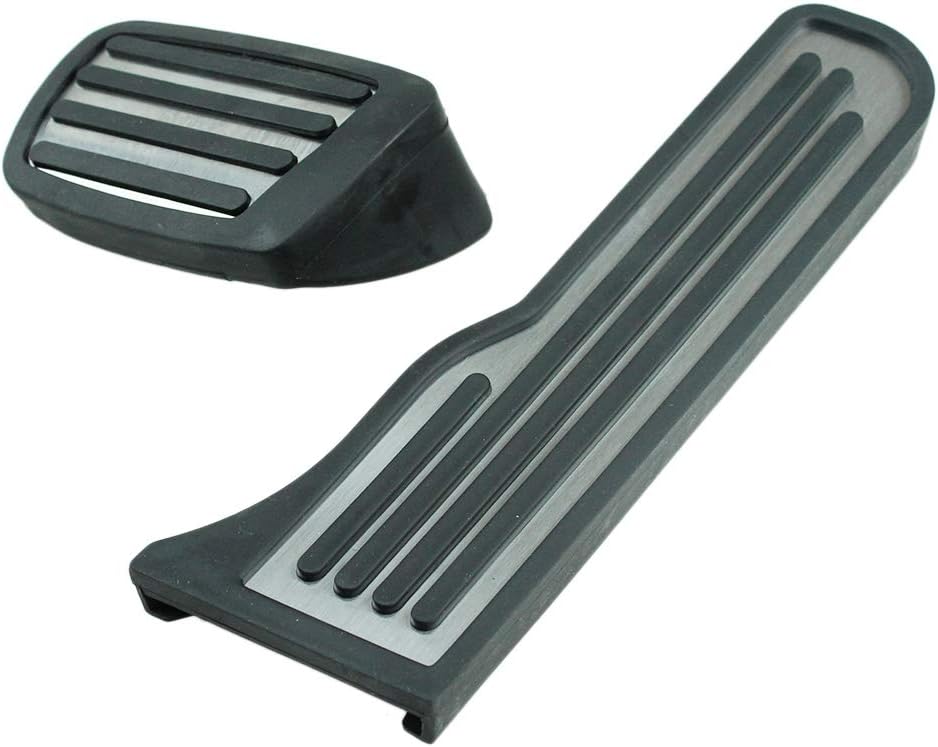 BAISHENG 2pcs/Brake Foot Pedal Pad Cover Trim Case,For Chevrolet Camaro HSV Camaro 2016 2017 2018