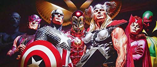 The Avengers:"Assemble" by Alex Ross - Hand-Signed Publisher Proof Limited Edition of 25 - Giclee on Paper - NEW 17x29 with COA - Officially Licensed and Published by Marvel Fine Art