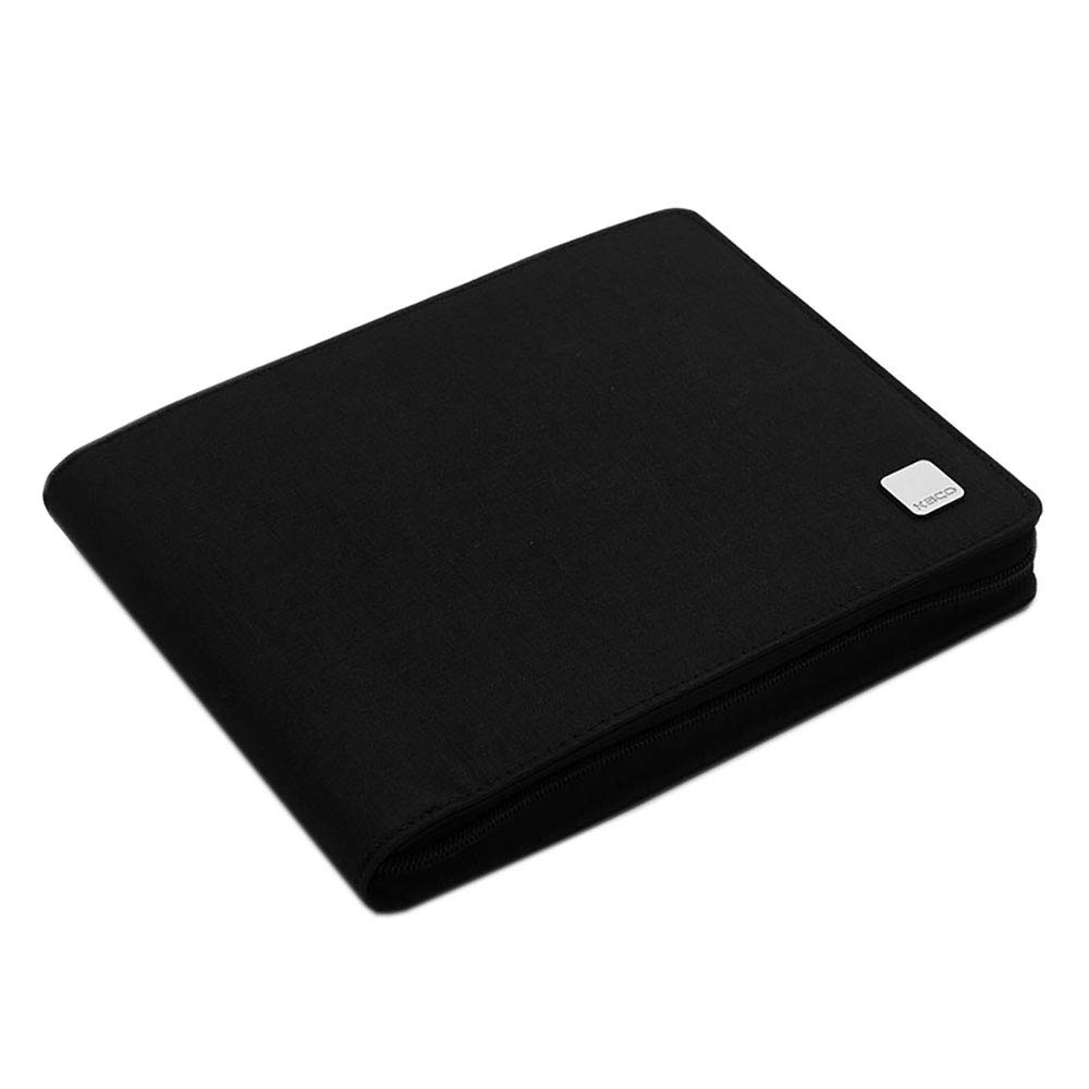 Photo 1 of 20 Slots Fountain Pen Case Black, Waterproof Canvas Pen Holder Display Pouch Bag by KACO