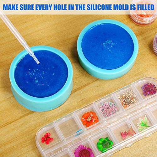 8 Pieces Herb Grinder Mold Spice Grinder Resin Mold Herb Crusher