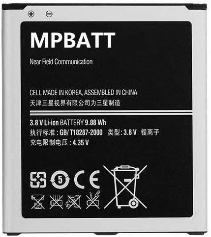 MPBATT Original Battery for Samsung Galaxy S4 SCH-r970c SGH-i337 SGH-i337z