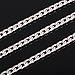 7MM Wide Hip Hop Chain Men Fashion Jewelry Platinum Plated Cuban Chain Necklace - 26