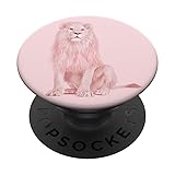 Popsocket Pink Lion with Blue Eyes PopSockets