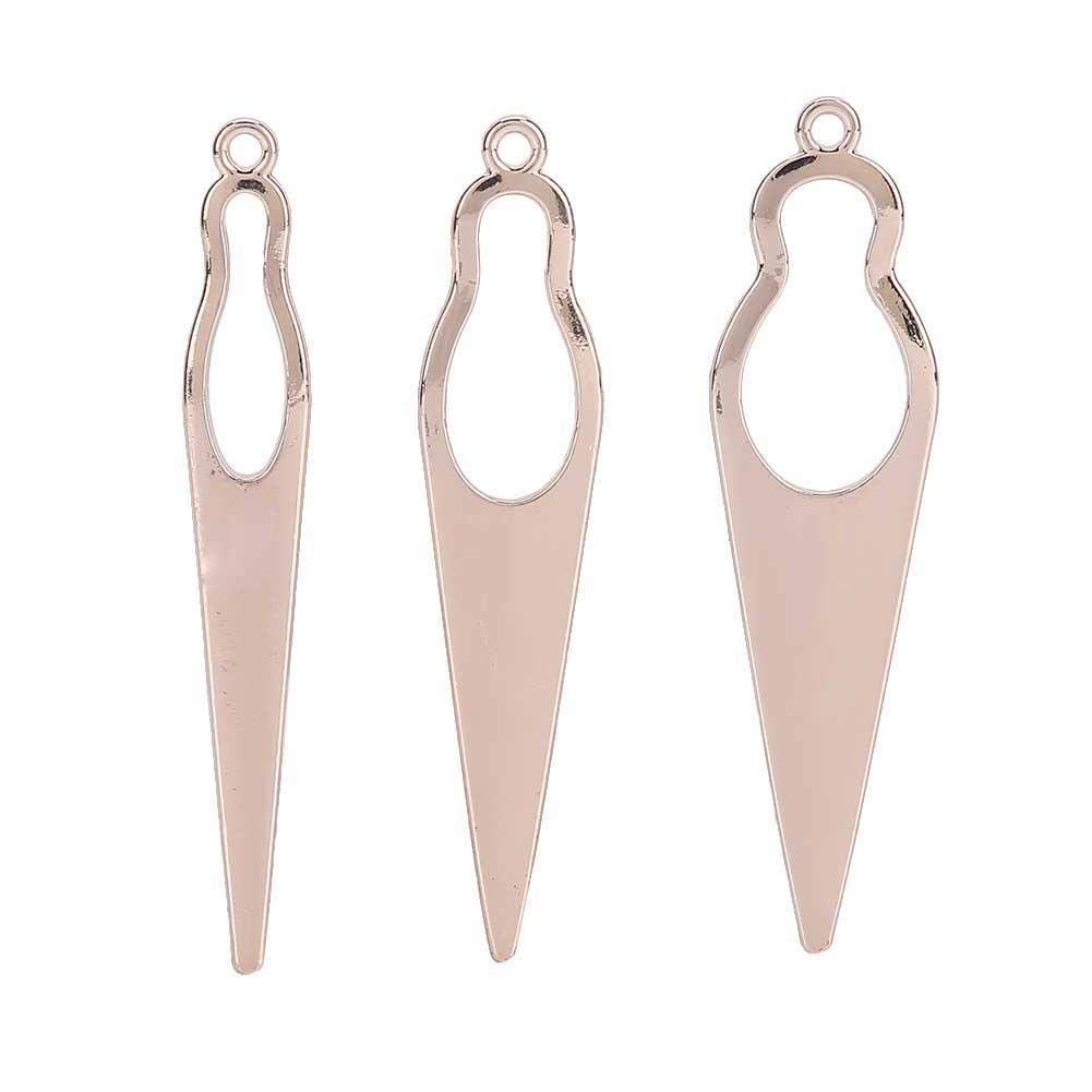 Dreadlocks Needle, Crochet Hook Tool Set, Crochet Hook Dreadlocks Making Hair Braiding Hair Tools for Braid Hair Making and Other Craft(Rose gold)