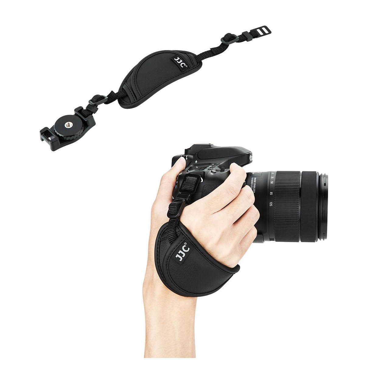 JJC HS-A Genuine Leather Hand Strap for Camera