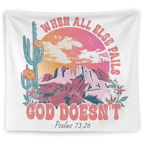 WNAGT Psalms 73:26 Christian Wall Tapestry