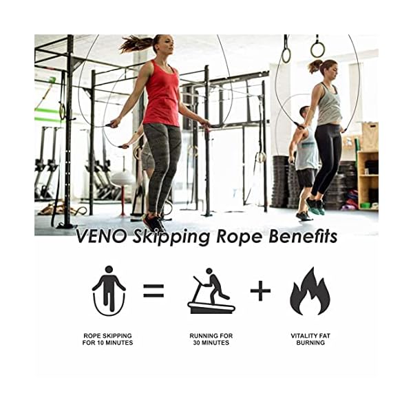 Skipping-Rope-Adult-Fitness-Jump-Rope-Gym-Workouts-outdoor-Training-for-Fat-Burning-Boxing-MMA-Exercises-Speed-Fitness-Weighted-Skipping-Ropes-for-Women-Men-Pink Skipping Rope Adult Fitness Jump Rope Gym Workouts & outdoor Training for Fat Burning Boxing, MMA Exercises Speed…