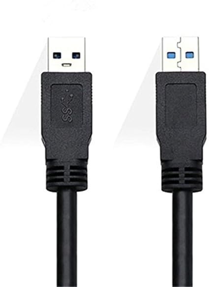 Amazon ブラック 0 6m Usb 3 0 ケーブル タイプa タイプa オス オス 金メッキコネクタ搭載 Facai Usbケーブル 通販
