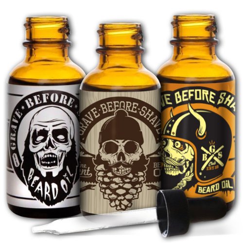 Grave Before Shave Beard Oil 3 Pack image