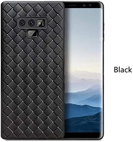 JPACC Ultra Slim Weaving Pattern Heat Dissipation Black Back Cover CASE for Samsung Galaxy Note 9