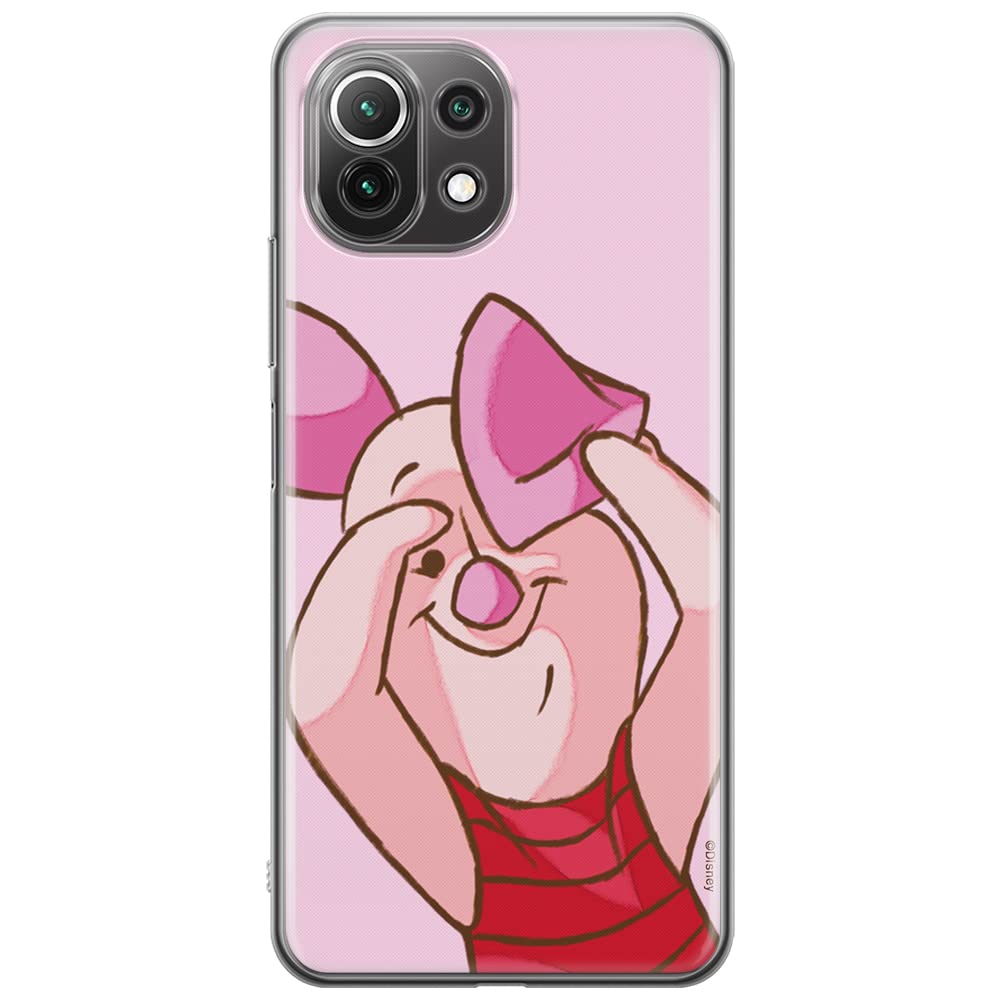 ERT GROUP mobile phone case for Xiaomi 11 Lite 4G/5G original and officially Licensed Disney pattern Winnie the Pooh and friends 034, case made of TPU