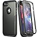YOUMAKER Designed for iPhone 8 Case & iPhone 7 Case, Full Body Rugged with Built-in Screen Protector Heavy Duty Protection Slim Fit Shockproof Cover for Apple iPhone 7/iPhone 8 4.7 Inch - Gun