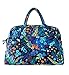 Vera Bradley Weekender in Midnight Blues with Solid Navy Interior