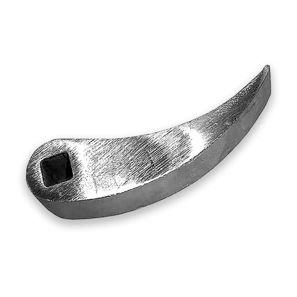 Erpmlyo Crowbar Adapter Heads Tools, Adjustable Angle Heads Drop Pry Bar Fits 3/8inch Ratchet, Pry Bar for Tight Spaces B