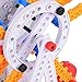 GlowSol 88PCS Electric Ferris Wheel Block Kit Blocks Toy Creative and Educational Blocks Toys
