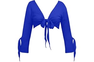 BellyLady Tribal Belly Dance Yoga Costume Wrap Top, Top for Christmas