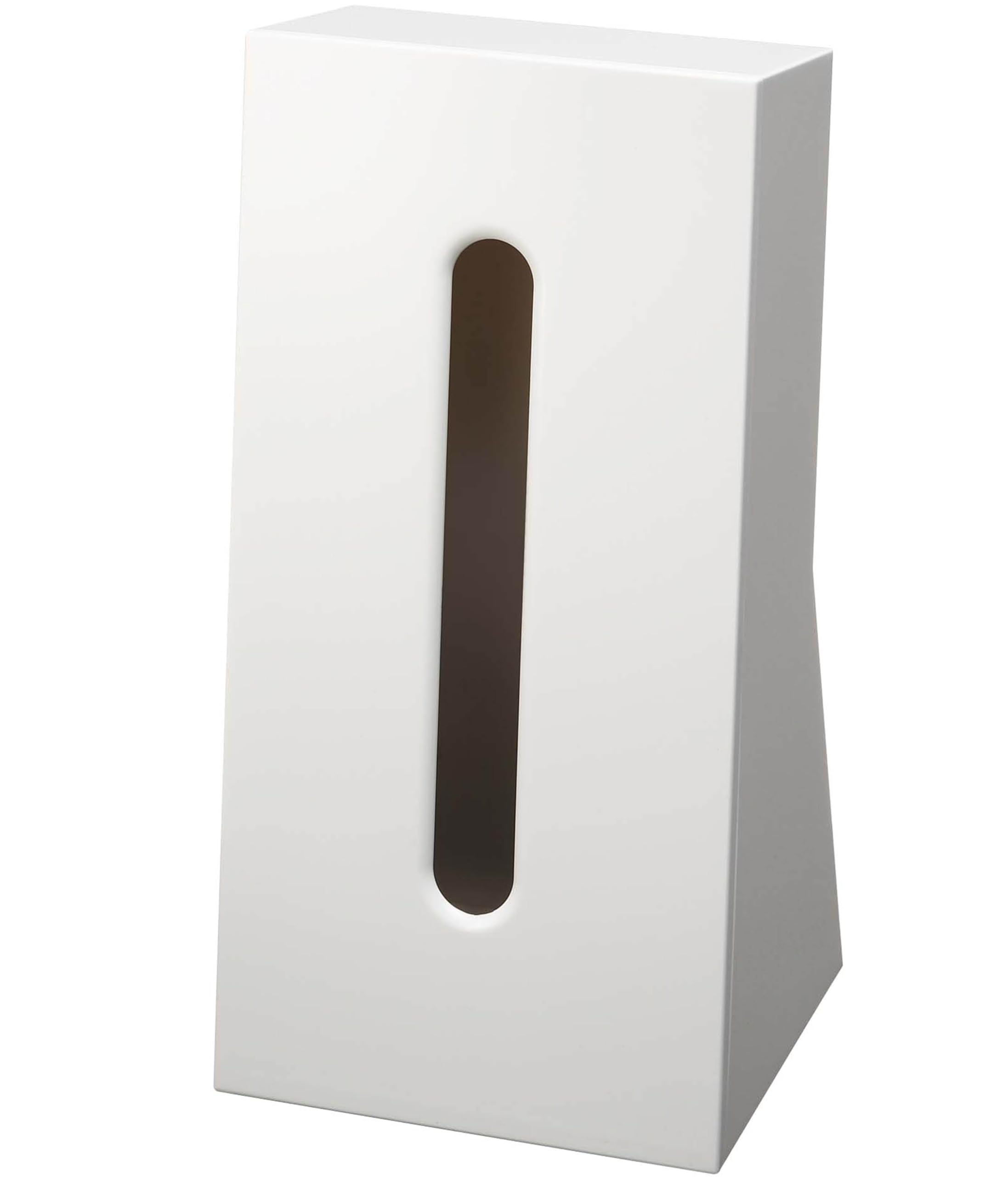 山崎実業(Yamazaki) ティッシュケース ホワイト 約W13×D11×H25.5cm スマート smart スリムに立てて置ける 7984商品画像