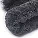 Women Knit Hat Winter Beanie with PomPom Slouchy Hats Skull Cap Thick Fleece Lining (black)
