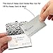 YOBANSA Stainless Steel Sculpture Business Card Holder Credit Card Holder Name Card Case Business Card Case for Men and Women(Silver 03)