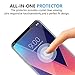 Cubevit LG V30 Screen Protector, Case Friendly, Full Coverage/Bubble Free/Easy to Install/Hd Clear Wet Applied TPU - 2 Piece
