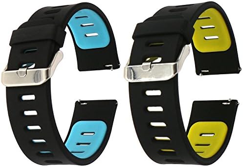 22mm Correa Silicona, EL-Move 22MM Silicona Banda Correas ...