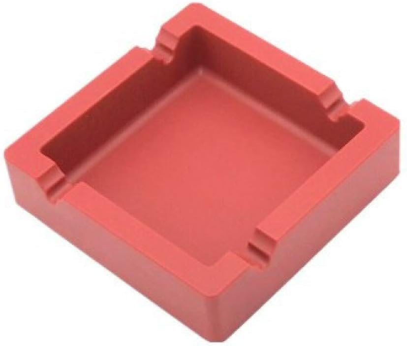 HLYMX Creative gift anti-fall high temperature household silicone square ashtray