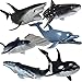 Shark Toys Figures,Large Ocean Animals Toys,Realistic Design Shark Replica