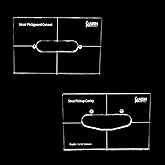 Amazon.com: KAISH Acrylic Humbucker Pickup Routing Template Pickup ...