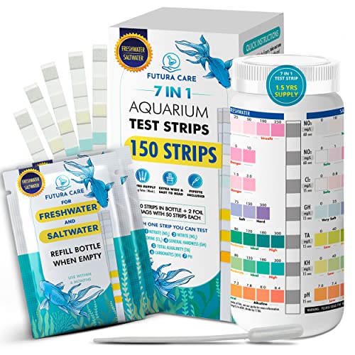 7 in 1 Aquarium Test Strips Our Accurate Aquarium Water Test Kit Monitor 7 Essential