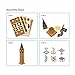 CubicFun 3D London Puzzles Small Britain Architecture Buildings Paper Craft Model Kits Toys for Adults and Teens, Big Ben, 30 Pieces