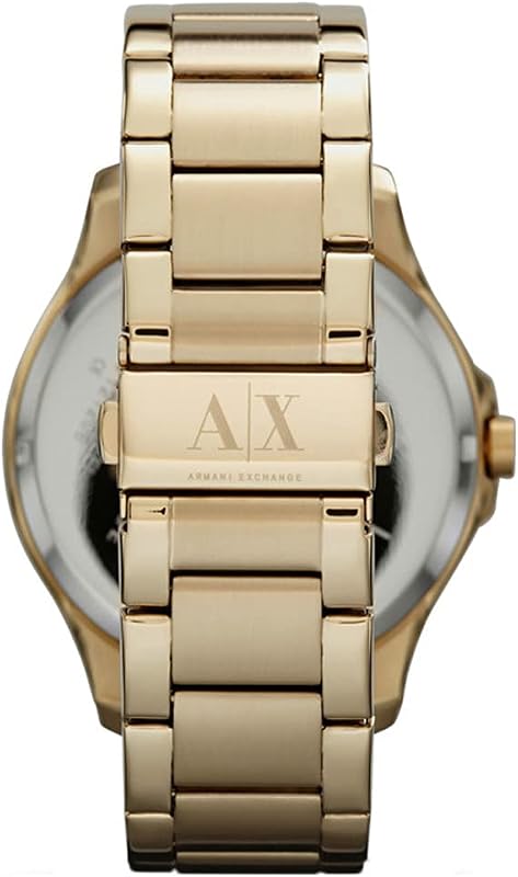 Watch For Men, Quartz Multifunctional movement and 44mm Case Size with Stainless steel strap