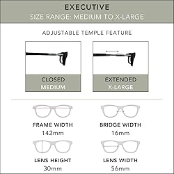 Clic Magnetic Reading Glasses for Men or