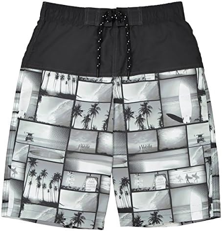 La Redoute Collections Big Boys Printed Boardshorts,10-16 Years Other Size 12 Years - 59 in.
