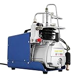 Smarketbuy 110V 30MPa Electric Air Compressor Pump High Pressure Airgun Compressor Rifle PCP Inflator Air Pump (30Mpa)