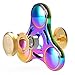 Tri Spinner Fidget Toy, Rainbow Alloy High Speed Hand Finger Spinner for Releasing Anxiety Stress ADHD