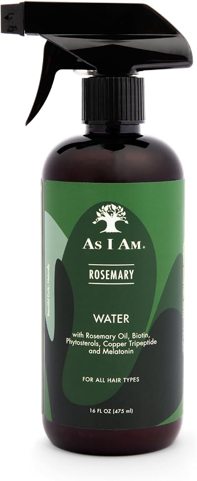 As I Am Rosemary Water - Hair & Scalp Treatment Spray 16oz