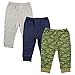 Luvable Friends Unisex Baby Cotton Pants, Camo, 9-12 Months