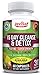 15 Day Cleanse and Detox Supplement | Cascara Sagrada Pills and Herbal for Weight Loss, Lose Weight Fast, Flush Out Toxins, Natural Liver and Colon Cleanse | Probiotics for Digestive Health | 60 Count