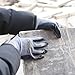 Tarantula Safety Work Gloves for General Purpose Nitrile Coated 12 pairs, Seamless Knit Breathable Nylon Glove with Black Micro-Foam Nitrile, X-Large
